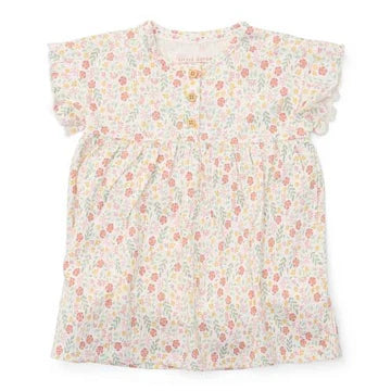 LITTLE DUTCH - abito fiorellini m/c abbigliamento est 25 b - GIRL