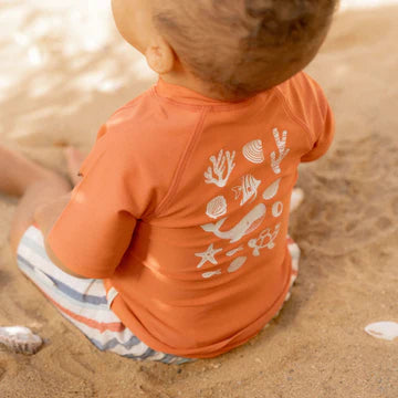 LITTLE DUTCH - maglia con zip costume summer - BOY