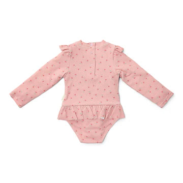 LITTLE DUTCH - costume intero manica lunga con protezione solare summer - GIRL