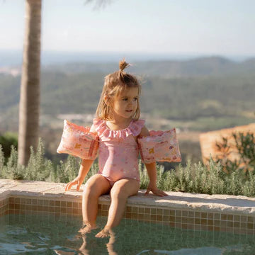 LITTLE DUTCH - costume intero conchiglie summer - GIRL