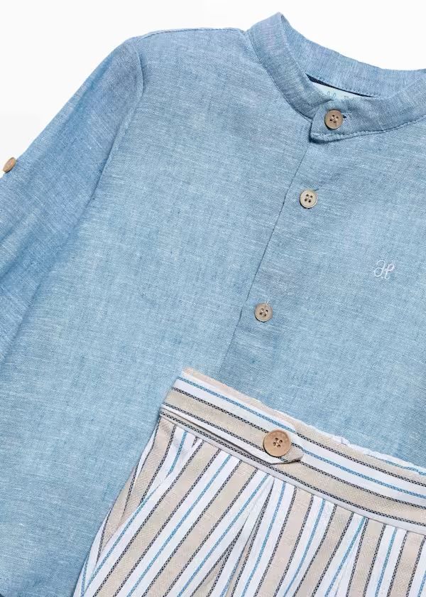 ABEL & LULA - completo bermuda e camicia abbigliamento est 25 b - BOY
