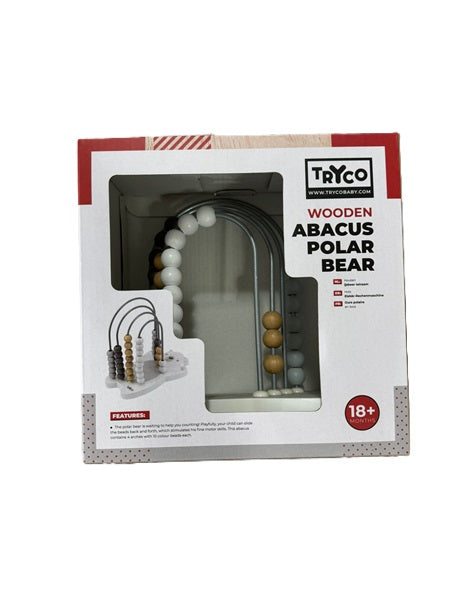 TRYCO - abaco orso polare in legno