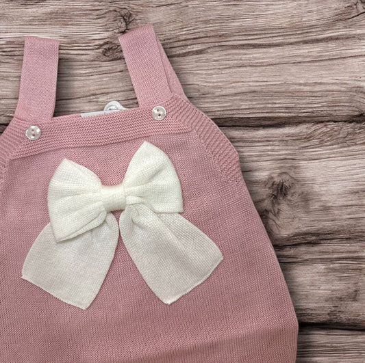 BABY LORD - pagliaccetto corto in filo di cotone corredino est 25 - GIRL