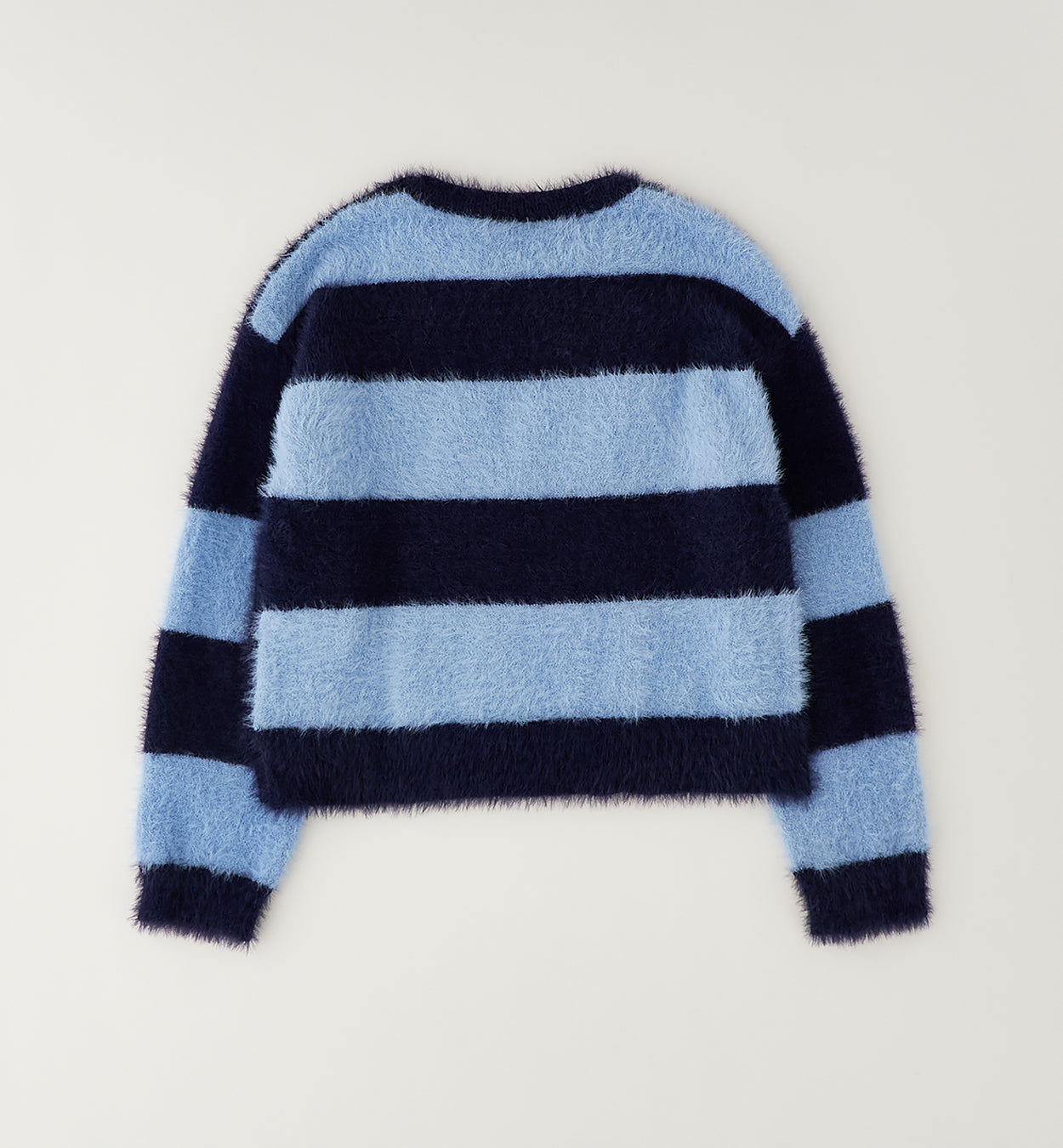 SARABANDA - maglione peluche cuore blu - invernale