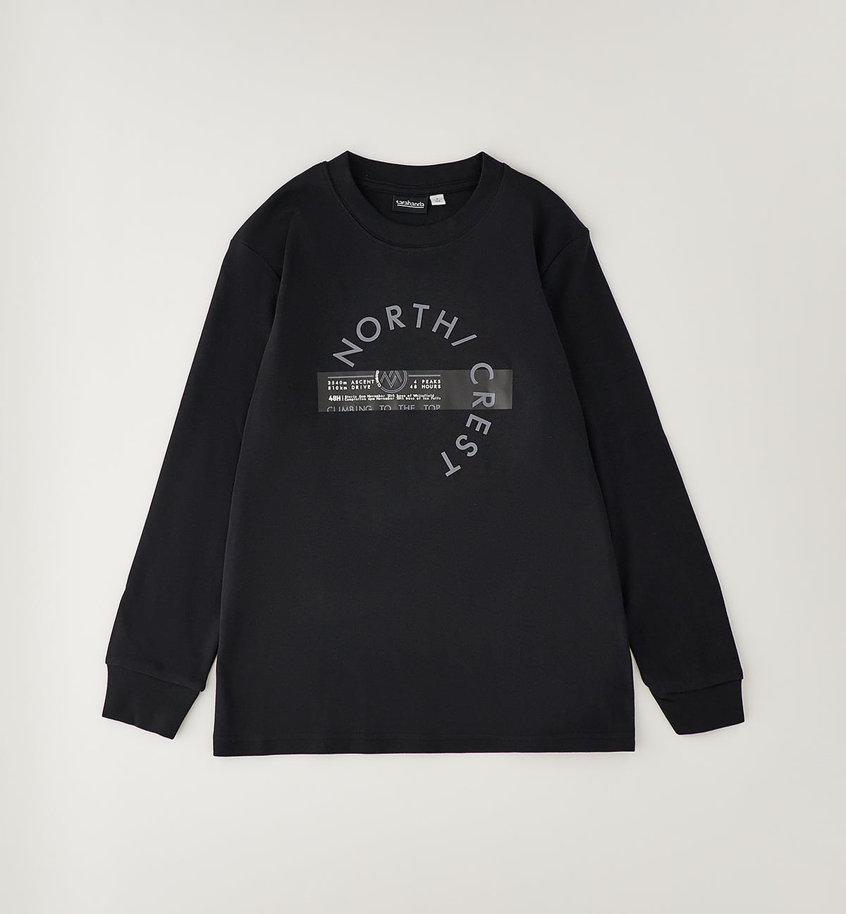 SARABANDA - t-shirt northic nero - invernale