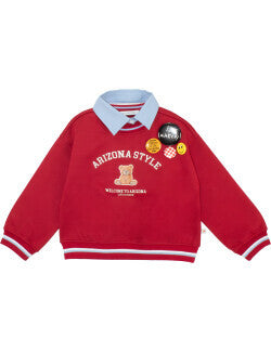 TO BE TOO - felpa college abbigliamento invernale 25/26 j - GIRL