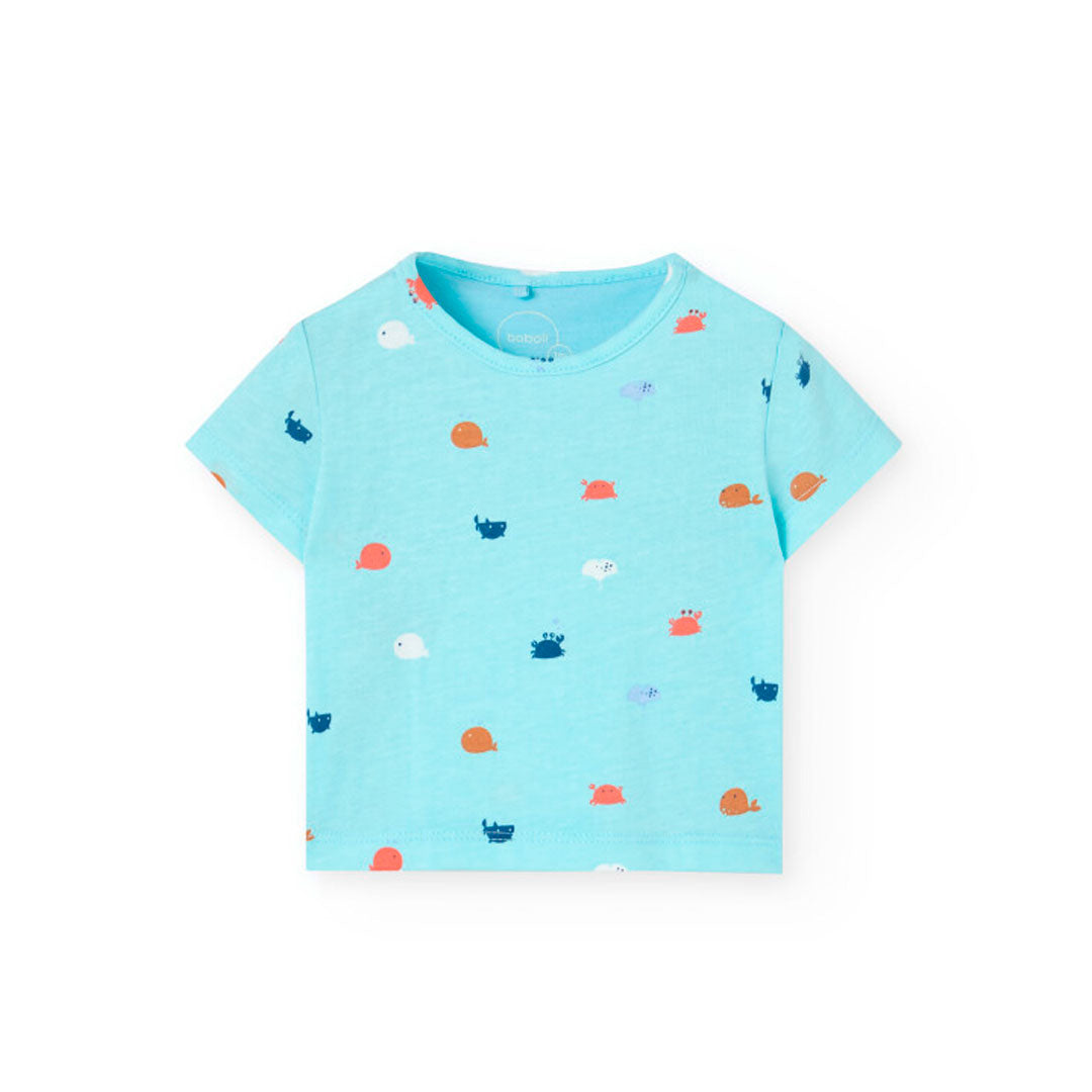 BOBOLI - salopette + t-shirt granchietto abbigliamento est 25 b - BOY