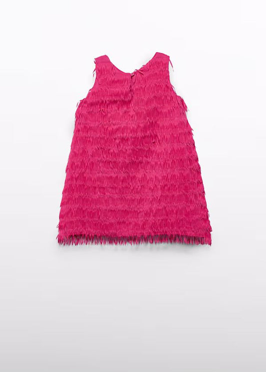 ABEL & LULA - abito frange abbigliamento est 25 j - GIRL