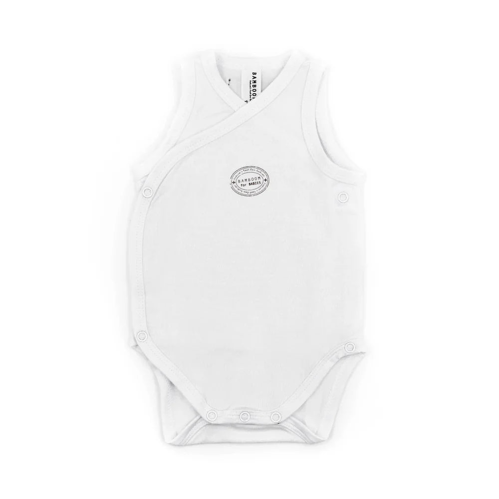 BAMBOOM - body canottiera bianco