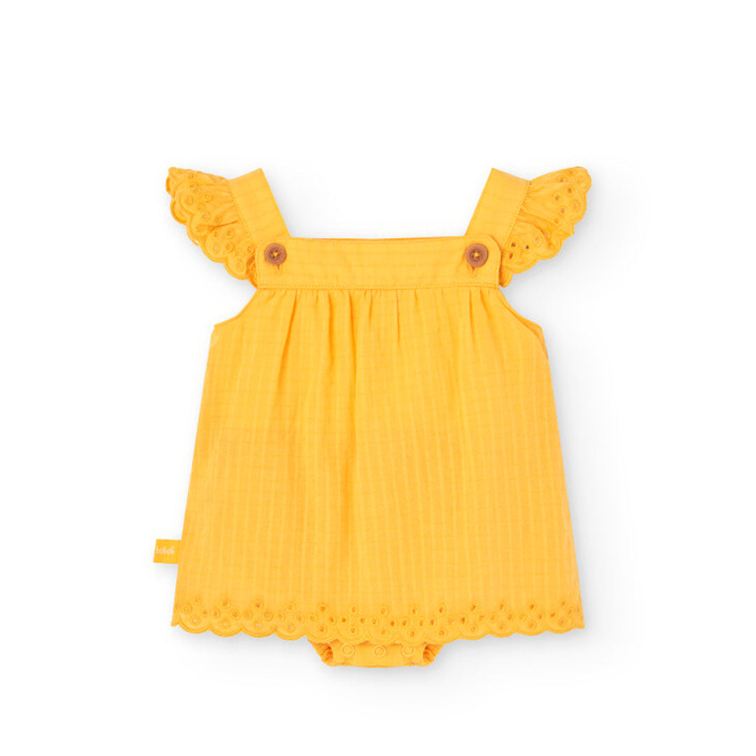 BOBOLI - vestitino pizzo san gallo abbigliamento est 25 b - GIRL