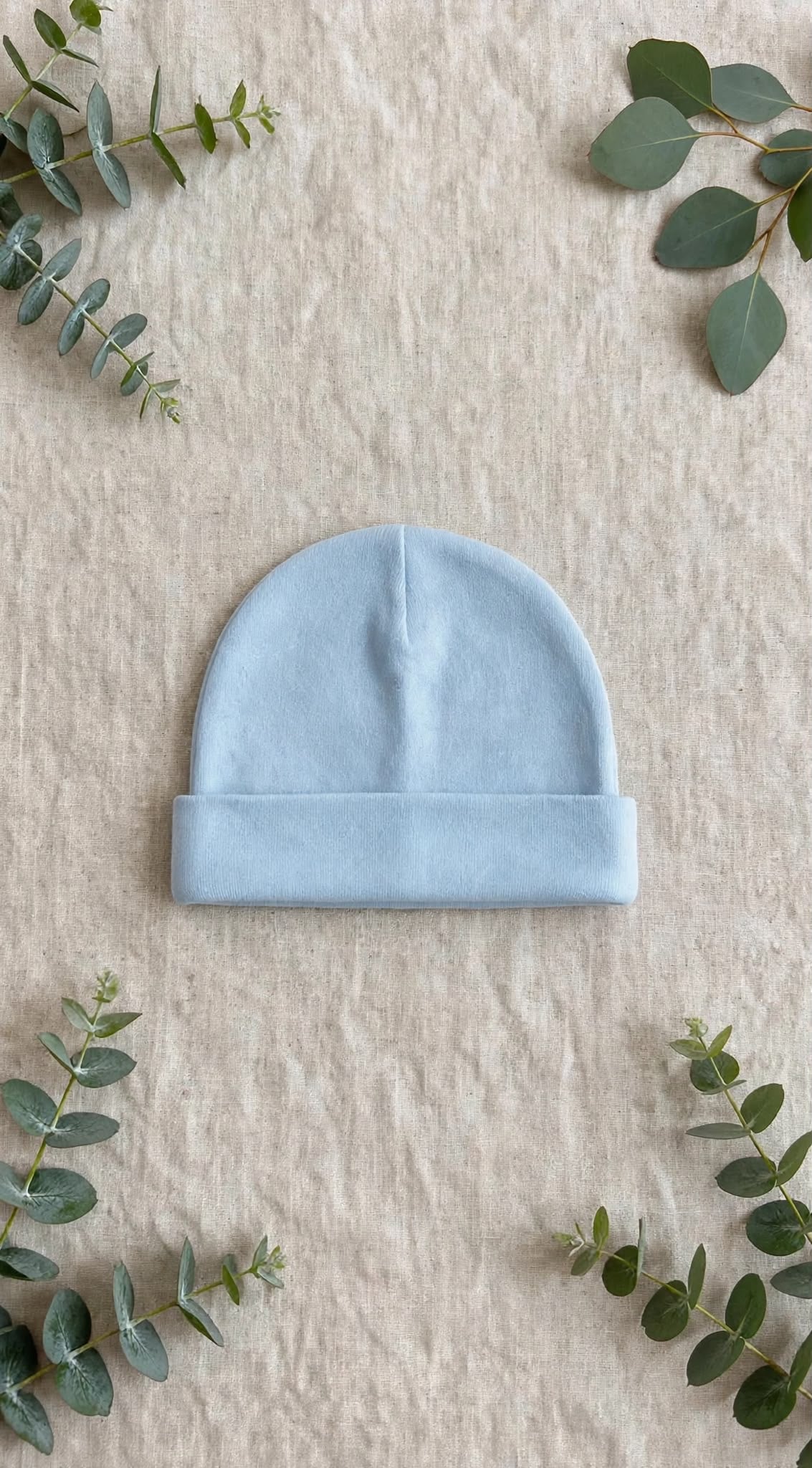 PAPPA E LATTE - cappellino interlock cielo - invernale
