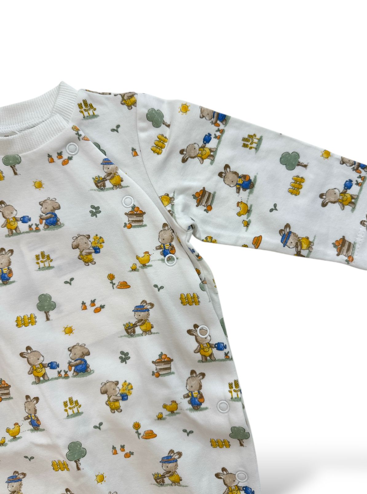 MAYORAL - tutina cotone fantasia giallo corredino est 25 - UNISEX