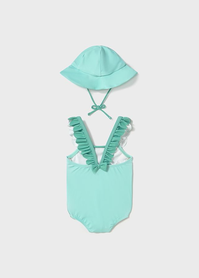 MAYORAL - costume con cappello protezione solare summer - GIRL