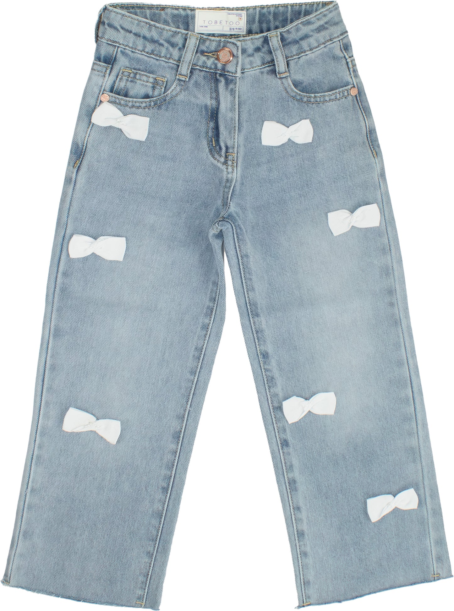 TO BE TOO - jeans fiocchetti abbigliamento est 25 j - GIRL
