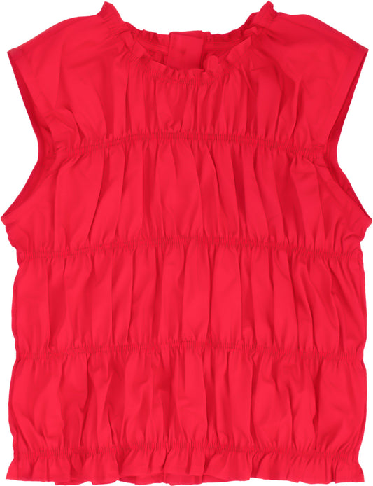 TO BE TOO - canotta arricciata abbigliamento est 25 j - GIRL