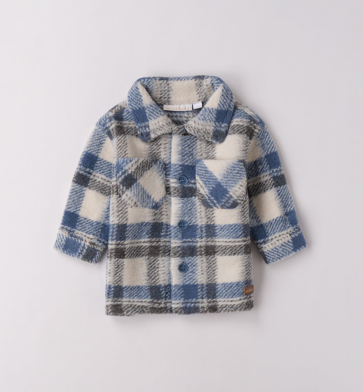 MINIBANDA - camicia flanella quadri abbigliamento invernale 25/26 b - BOY