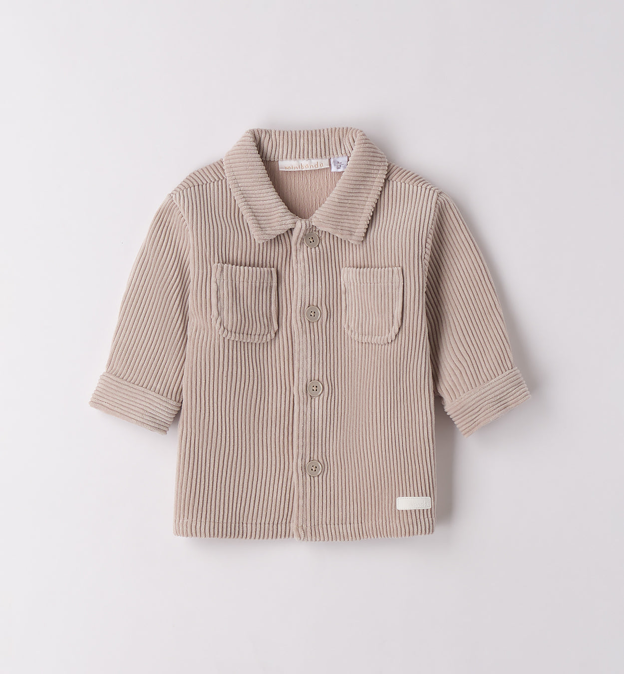 MINIBANDA - camicia velluto a costine abbigliamento invernale 25/26 b - BOY