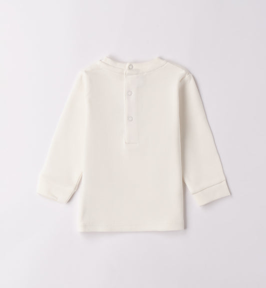 MINIBANDA - t-shirt con scritta abbigliamento invernale 25/26 b - BOY