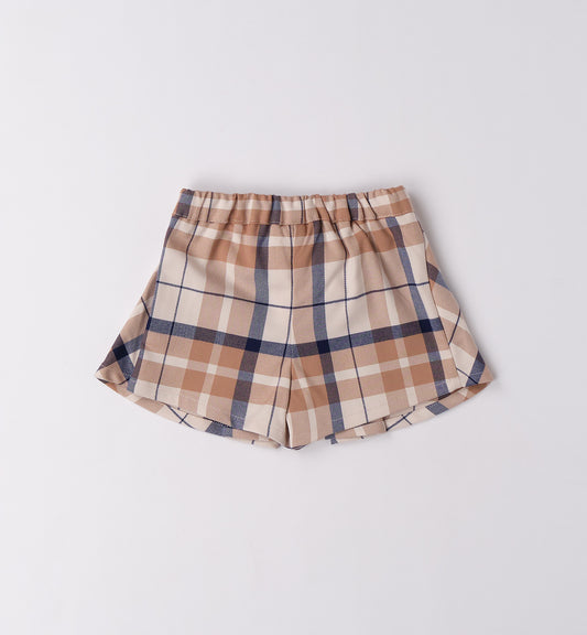 MINIBANDA - pantaloncino gonna quadri abbigliamento invernale 25/26 b - GIRL