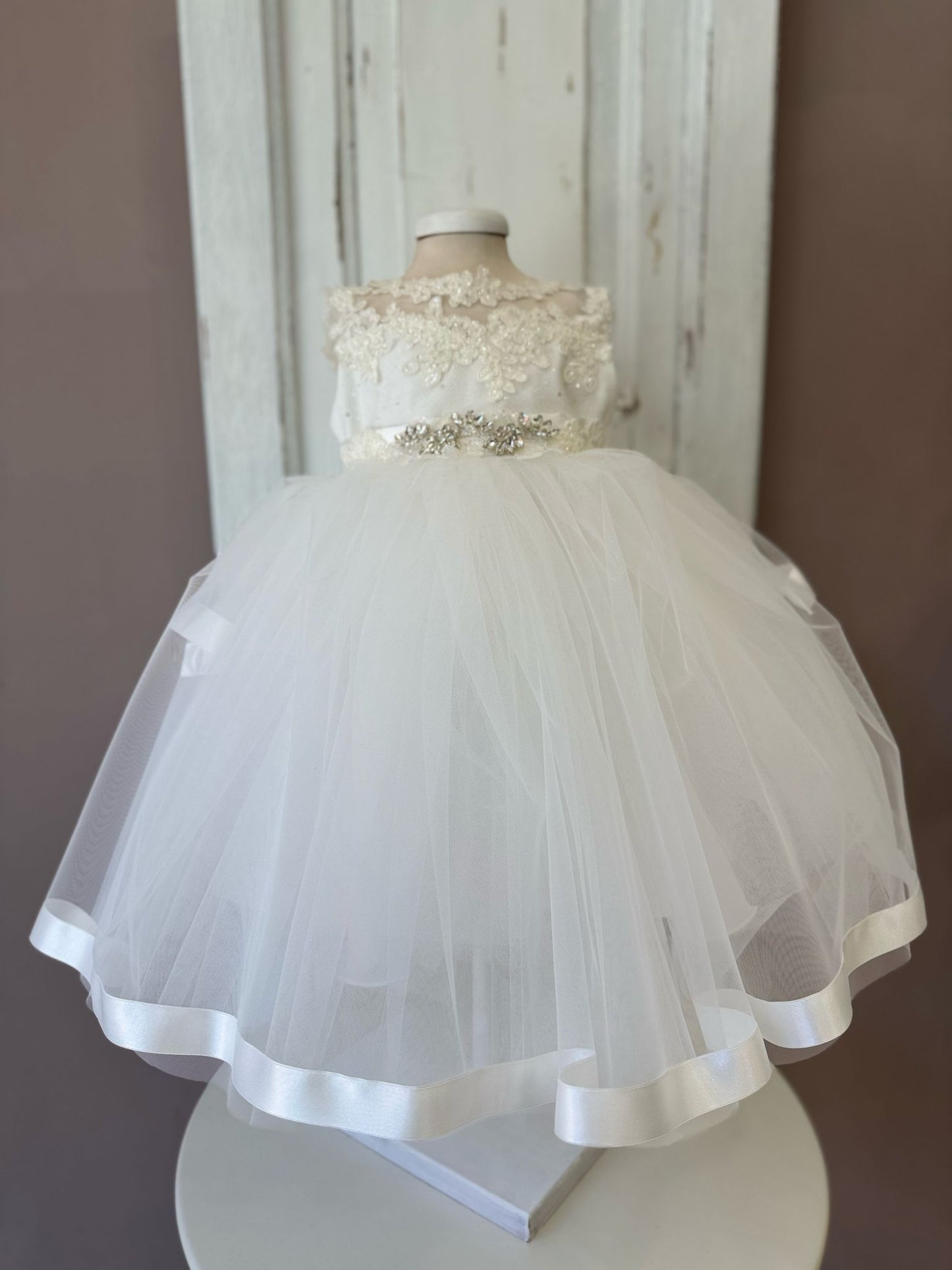 LES PETITES ENFANTES - abito cerimonia pietre con fascia cerimonia est 25 b - GIRL