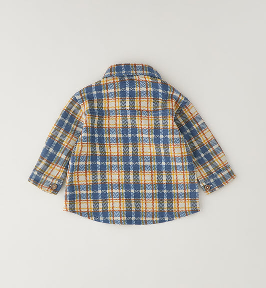 MINIBANDA - camicia quadri multicolor - invernale