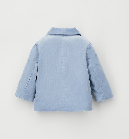 MINIBANDA - giacca millerighe azzurro - invernale