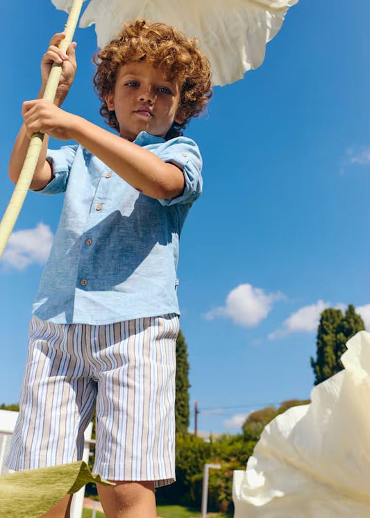 ABEL & LULA - completo bermuda e camicia abbigliamento est 25 b - BOY