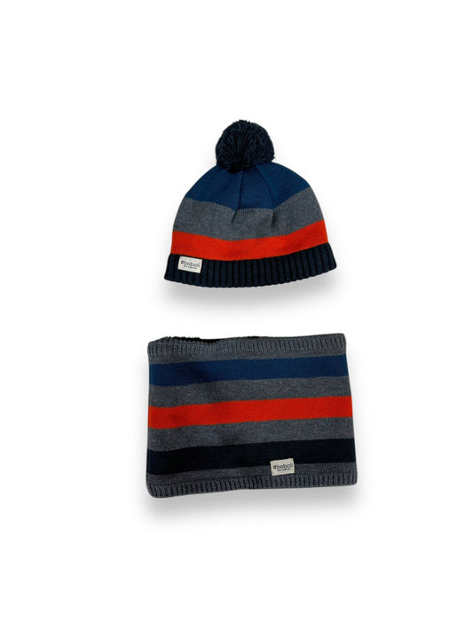 BOBOLI - set cappello + scaldacollo accessori inv - BOY