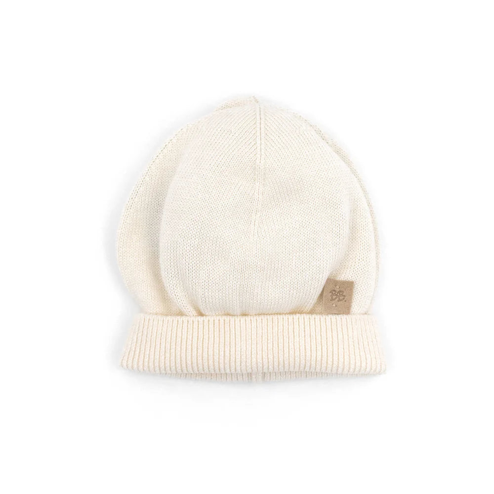 BAMBOOM - cappellino in filo di bamboo panna
