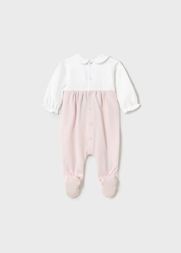 MAYORAL - tutina jersey bianco corredino est 25 - GIRL