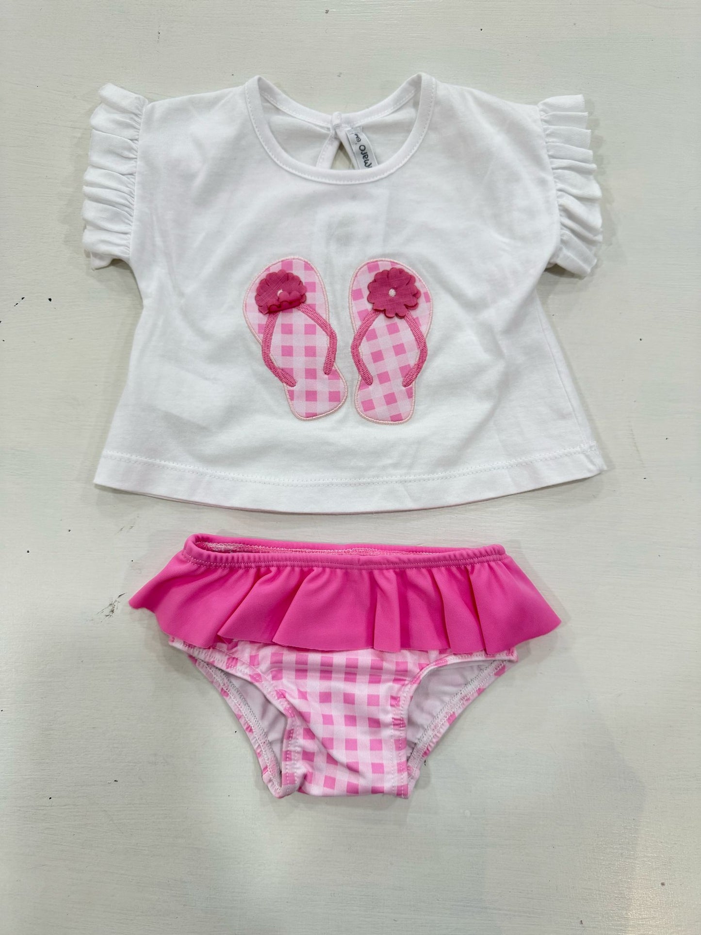 CALAMARO - costume mutandina + t-shirt summer - GIRL