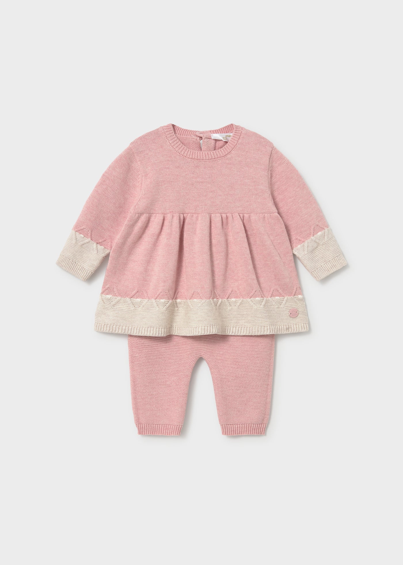 MAYORAL-completino nascita maglia rossa baby-invernale