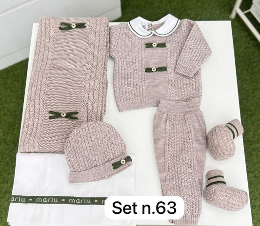 MARLU' - set lenzuola (set n. 63) corredino invernale 25/26 - BOY