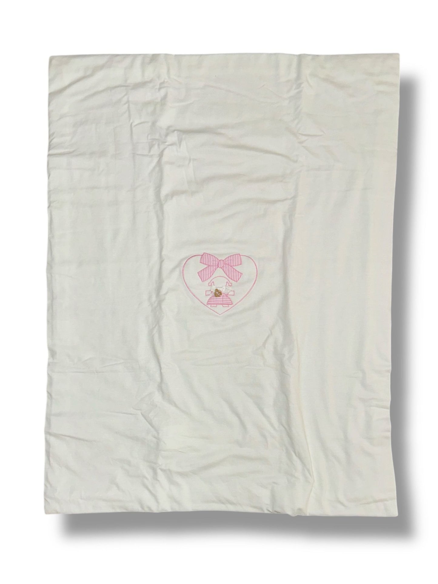 LE BEBE' - copertina cotone corredino - GIRL