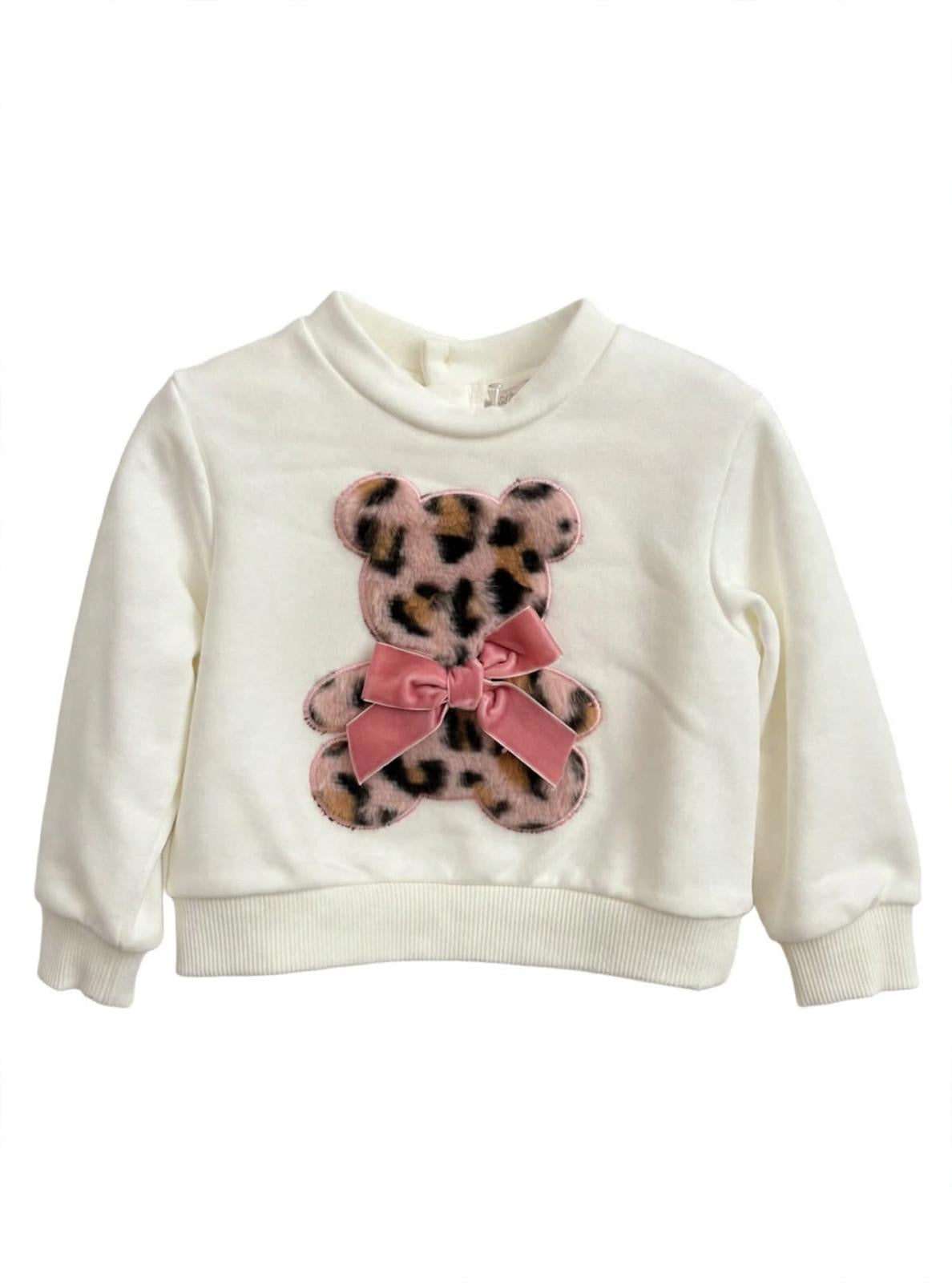 ALICE PI - felpa orso pelliccia -invernale