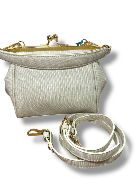 ABEL & LULA - borsa texture fiocco champagne accessori - GIRL