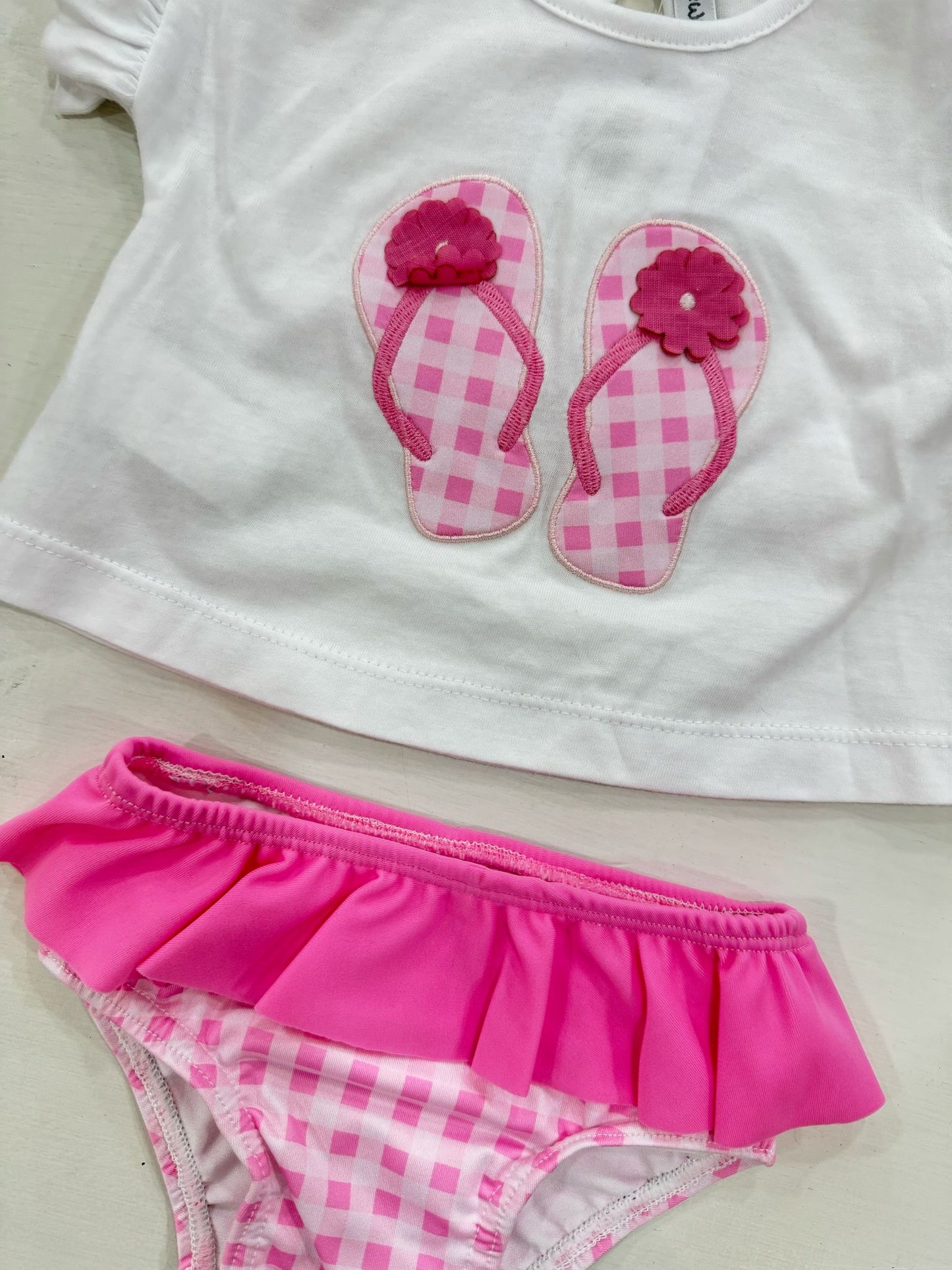 CALAMARO - costume mutandina + t-shirt summer - GIRL