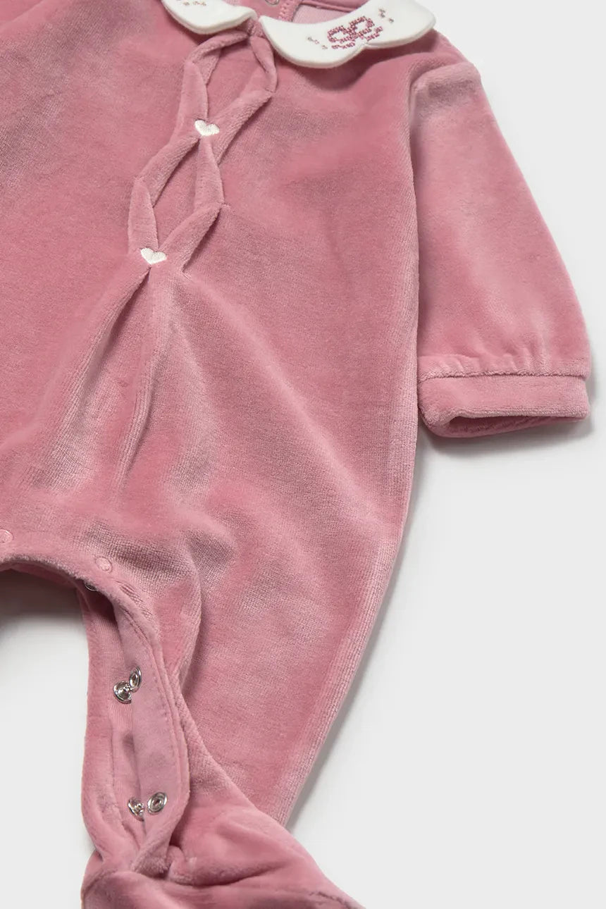 MAYORAL-tutina ciniglia rosa antico-invernale