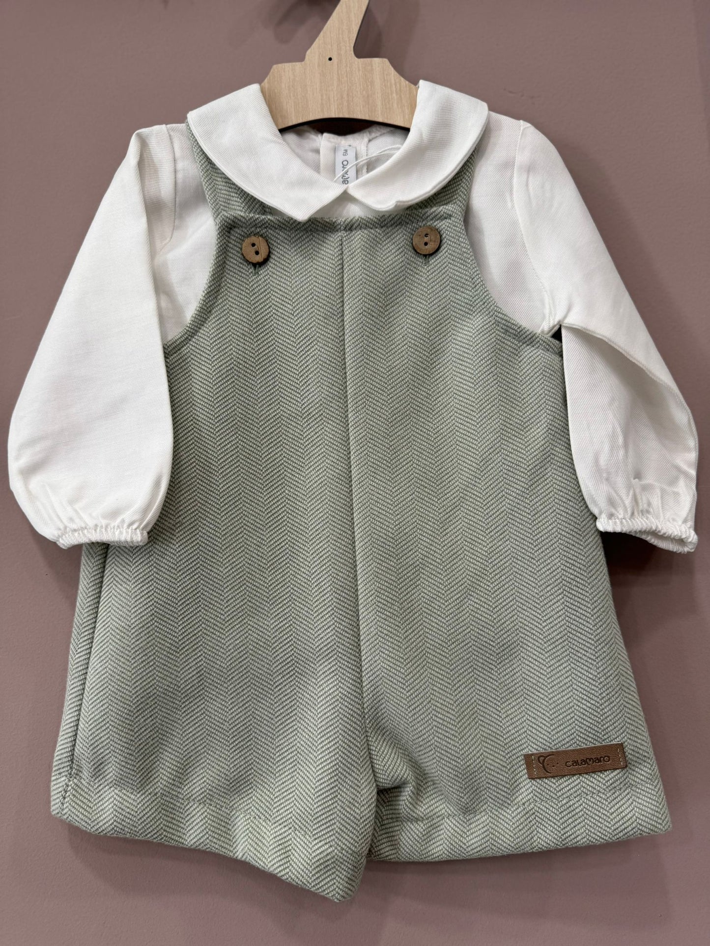 CALAMARO - completo salopette abbigliamento invernale 25/26 b - BOY