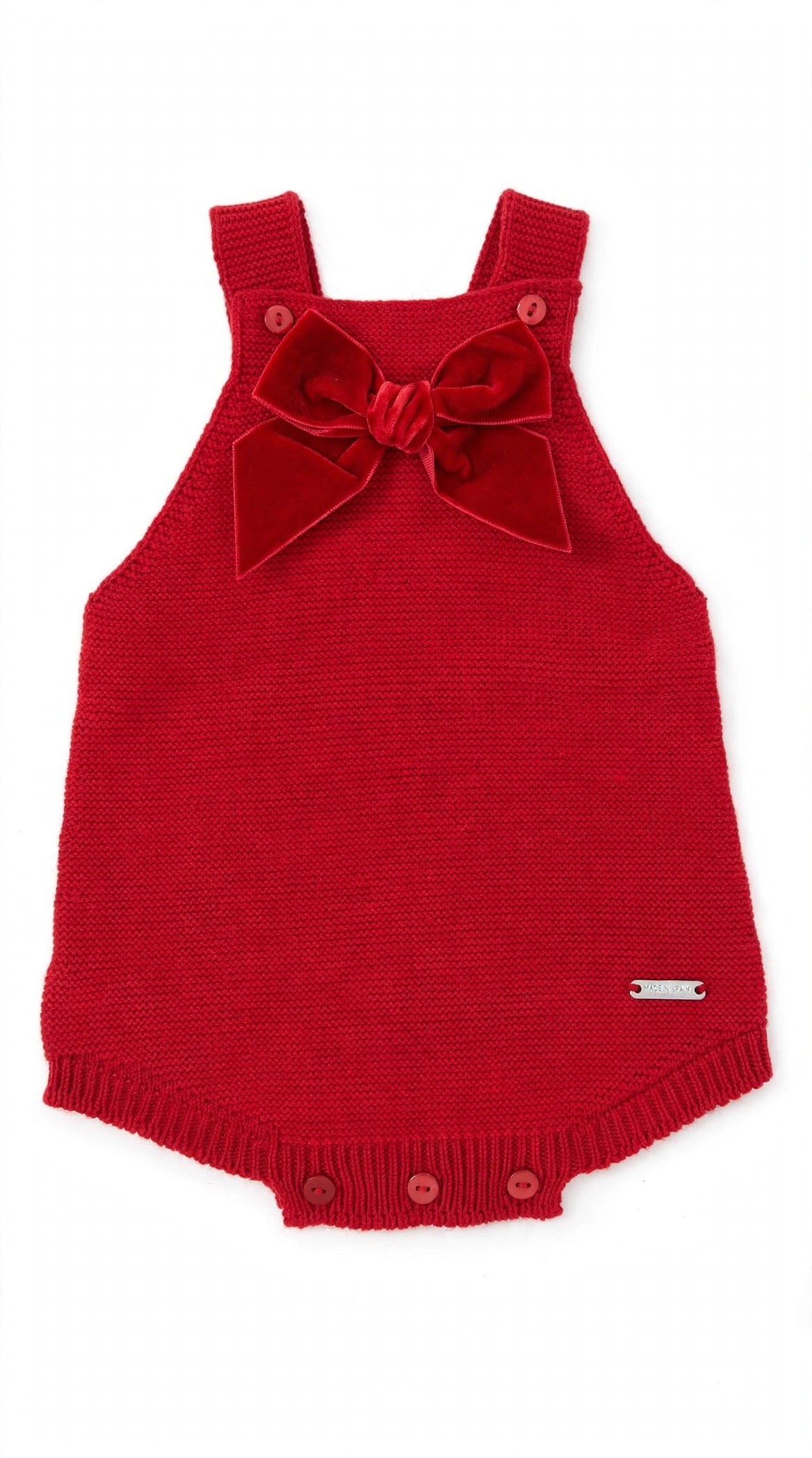 CONDOR-pagliaccetto fiocco velluto rosso-invernale