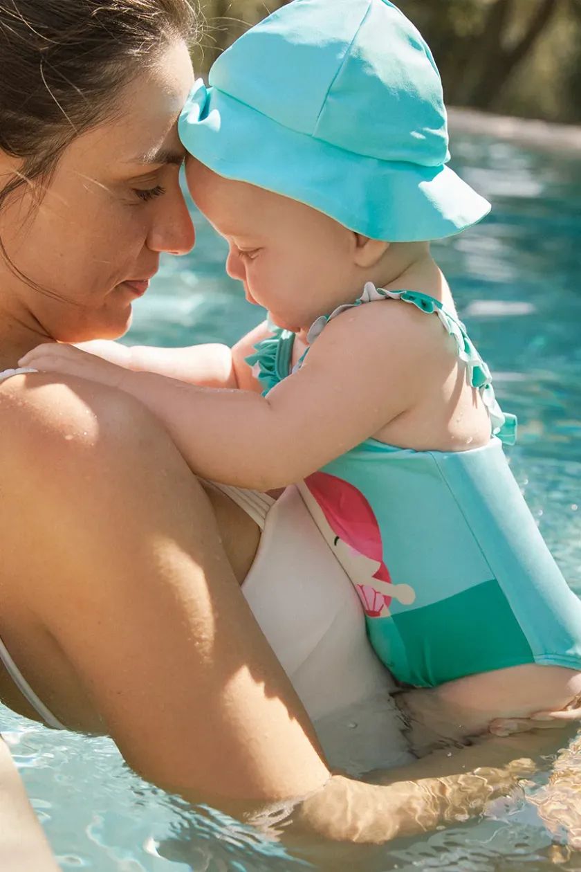MAYORAL - costume con cappello protezione solare summer - GIRL