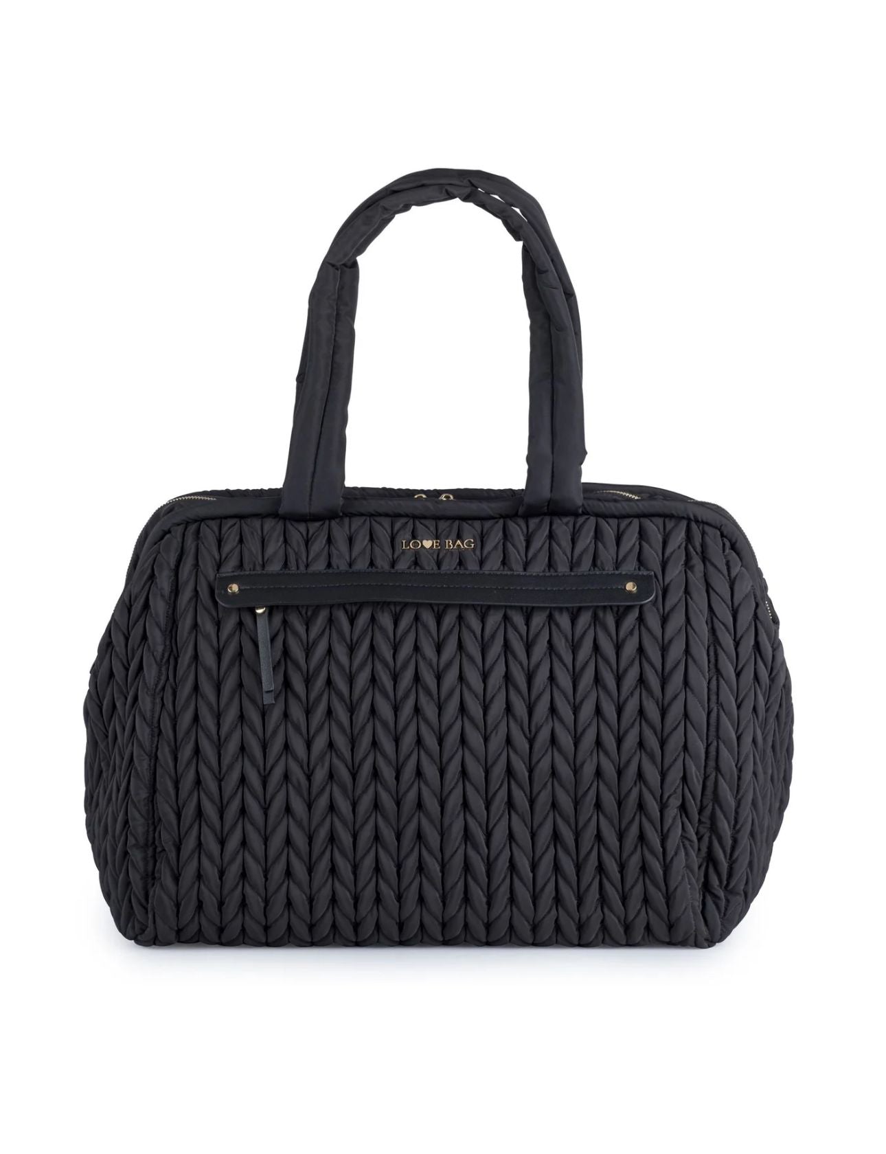 LOVE BAG - borsone ovale nero accessori - UNISEX