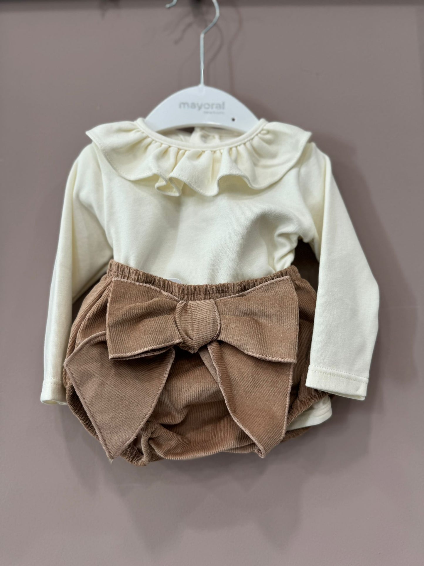 CALAMARO - completo con culotte beige abbigliamento invernale 25/26 b - GIRL