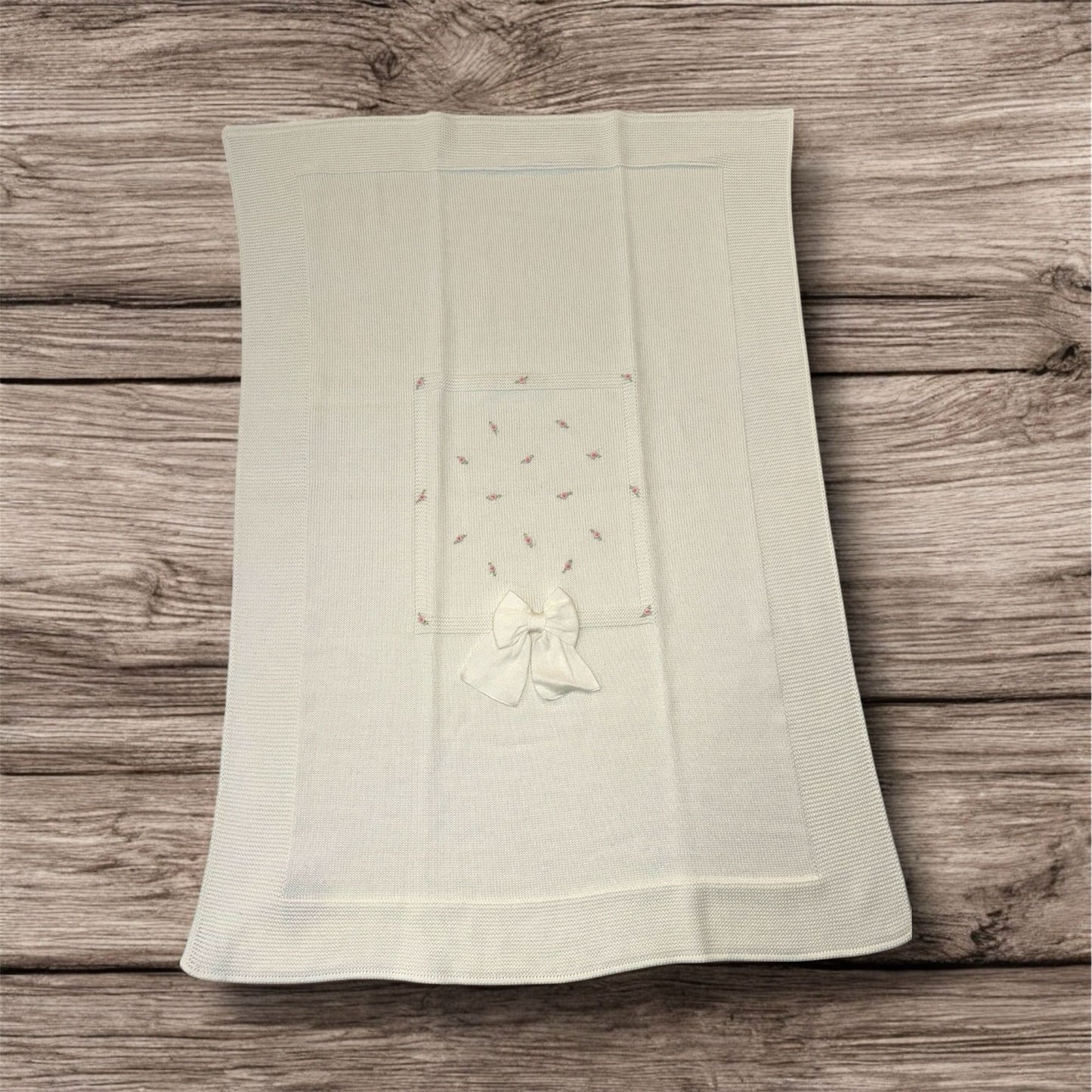 BABY LORD - coperta in filo di cotone corredino est 25 - GIRL