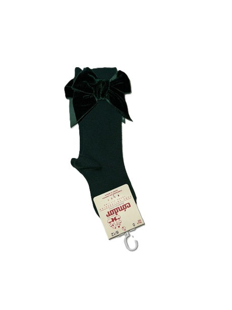 CONDOR - calzettone con fiocco in velluto accessori