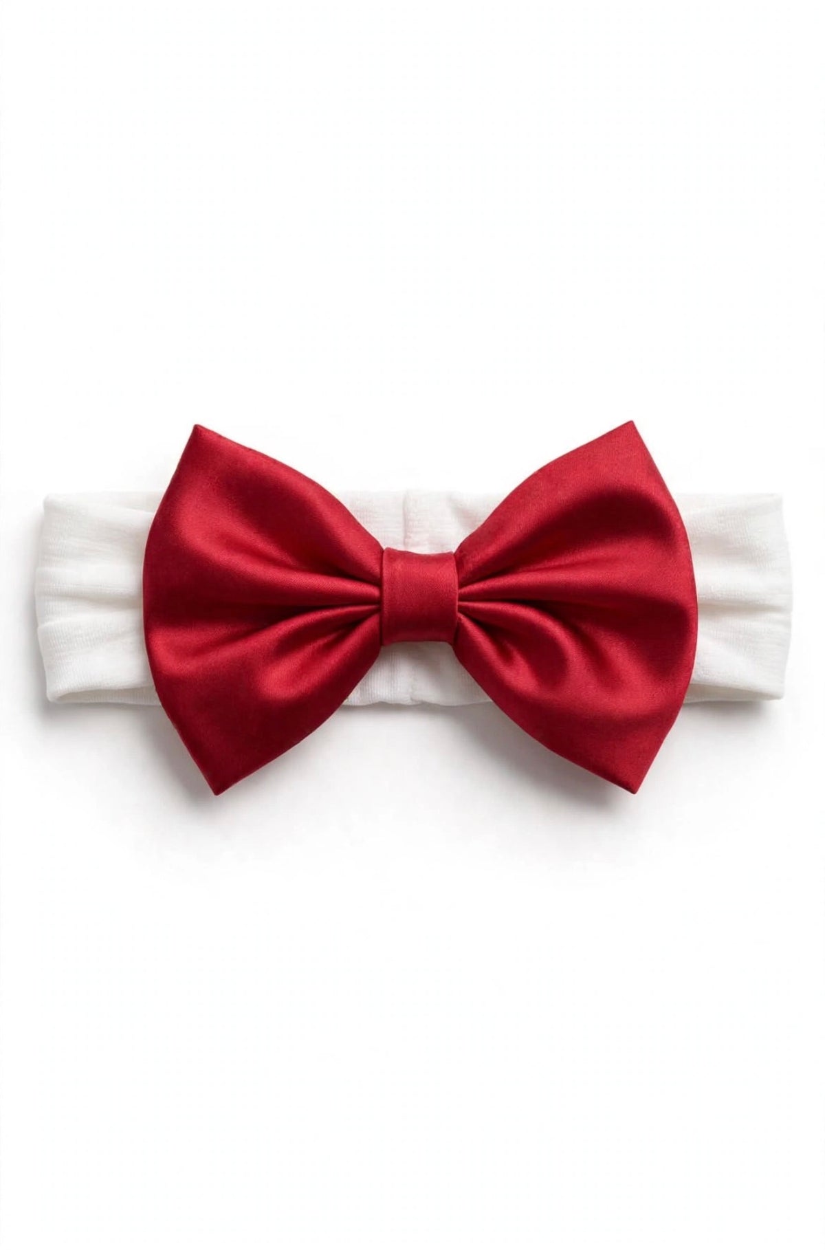I&M - abito in velluto + fascia rosso - invernale