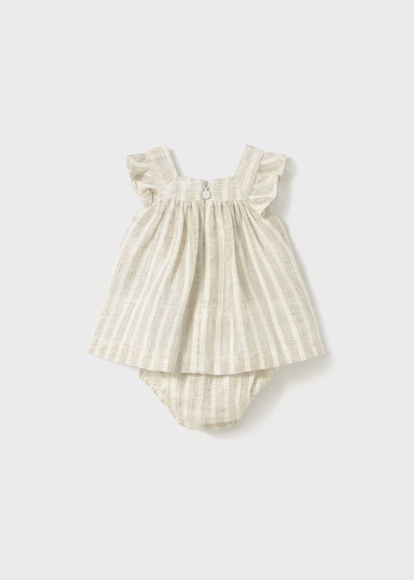 MAYORAL - vestito con copripannolino righe lino abbigliamento est 25 b - GIRL