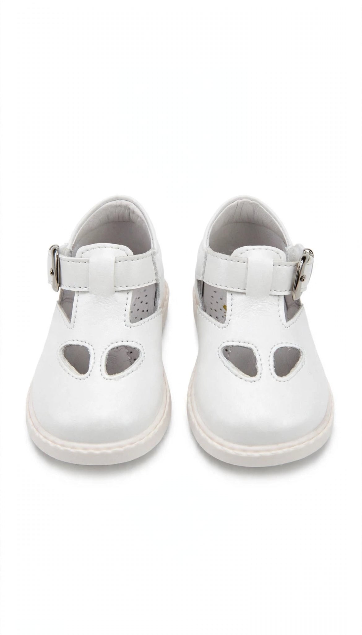 MAMMA&BIMBO-scarpa occhi di bue bianco doré