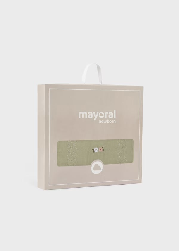 MAYORAL - copertina caldo cotone verde - invernale