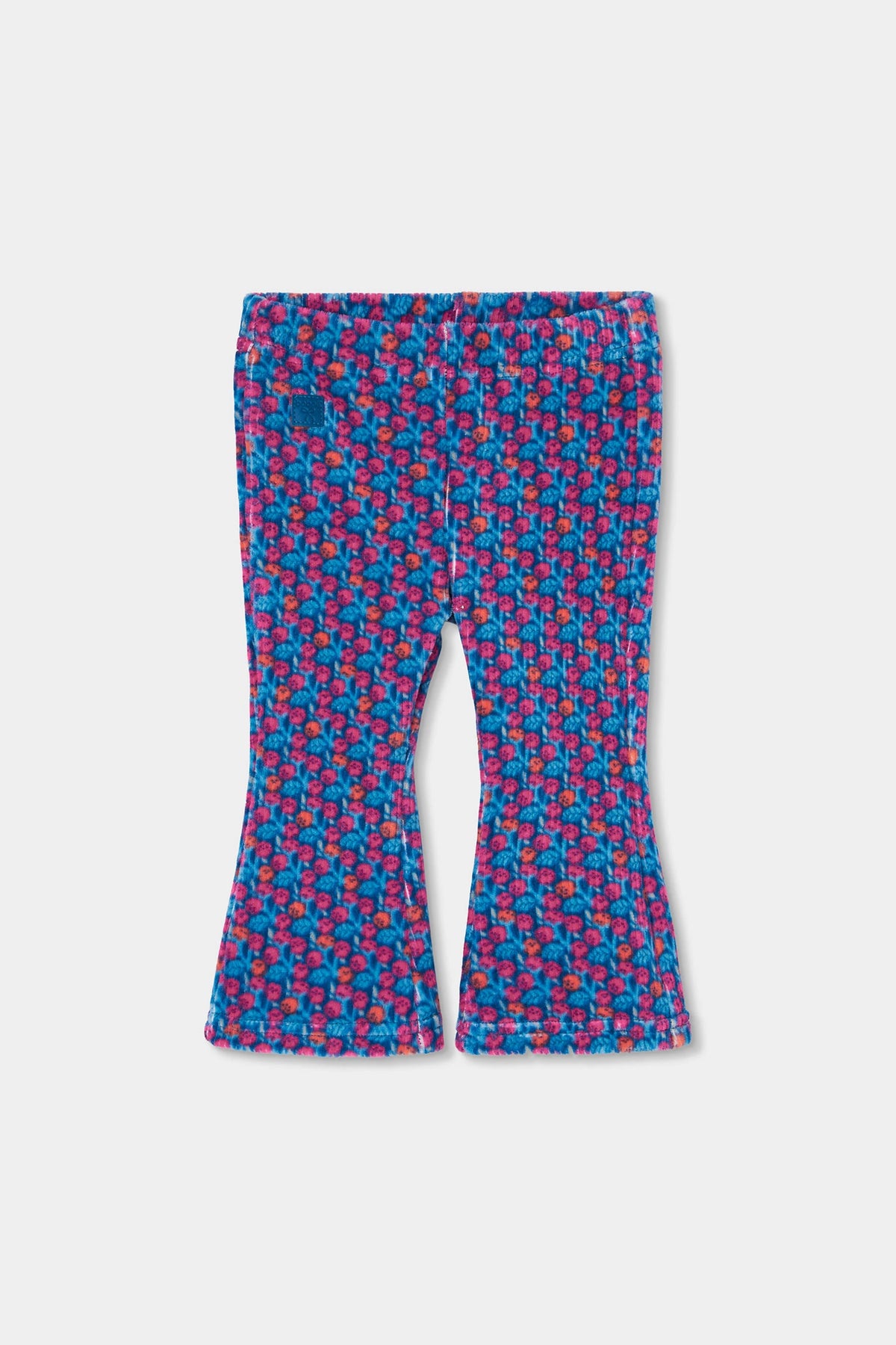 BOBOLI-pantalone velluto fantasia-invernale